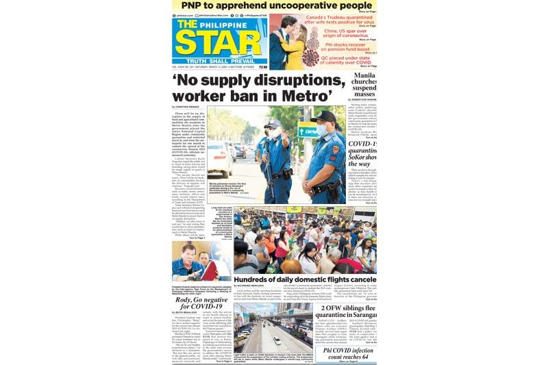 The STAR Cover (March 14, 2020)