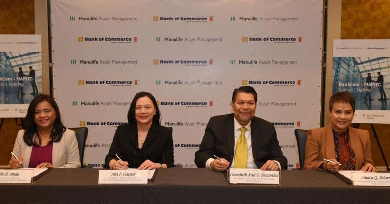Manulife partners with Bank of Commerce