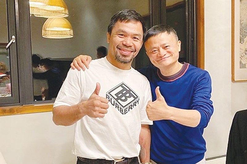 Pacquiao, Jack Ma Foundation magdo-donate ng 50,000 COVID-19 testing kits