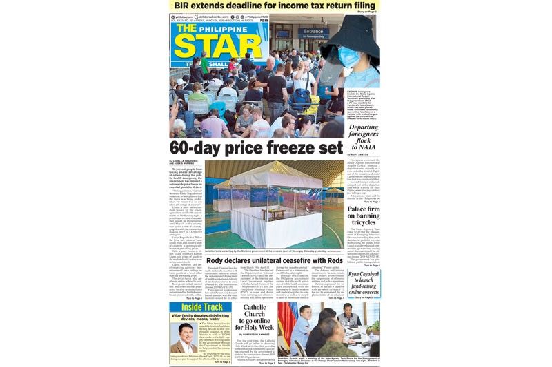 The STAR Cover (March 20, 2020)
