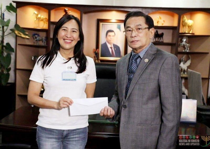 Iglesia ni Cristo donates P5 million to Quezon City vs COVID