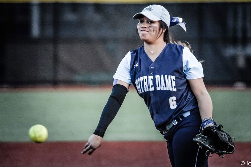 Filipina batter eyes homer