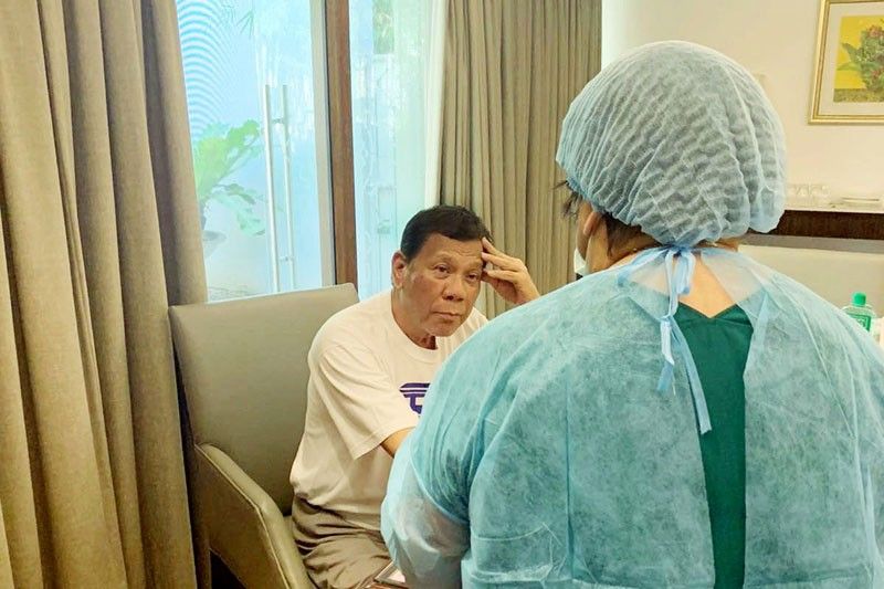 Palace off-limits; Duterte ,Cabinet execs on quarantine