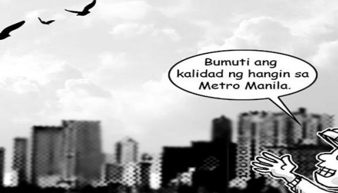 EDITORYAL - Dahil sa quarantine luminis ang hangin