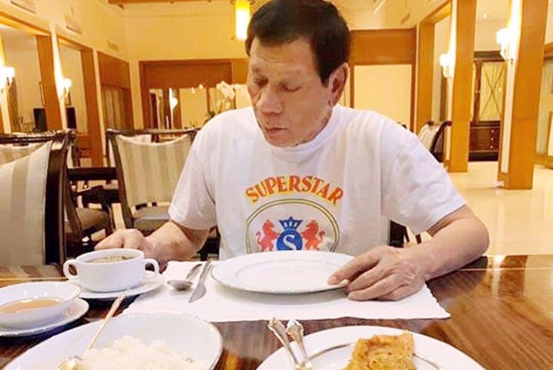 Duterte spends birthday alone, takes greetings by phone