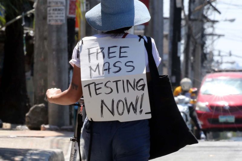 DOH: No 'mass testing', just 'risk-based testing' to get more people tested