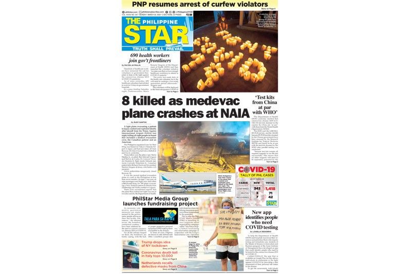 The STAR Cover (March 30, 2020)