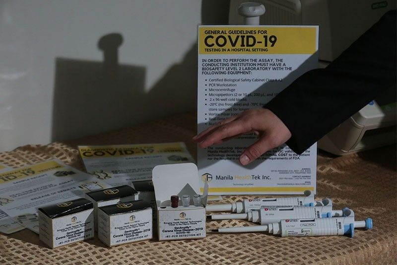 5 rapid test kits sa COVID aprub sa FDA
