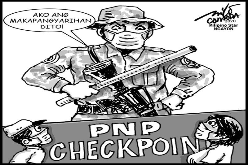 EDITORYAL - Mga umaabusong pulis sa checkpoints, kastiguhin!