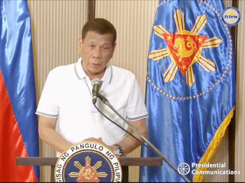 FULL TEXT: April 1 nation address of President Rodrigo Duterte on Coronavirus Disease 2019 (COVID-19) pandemic