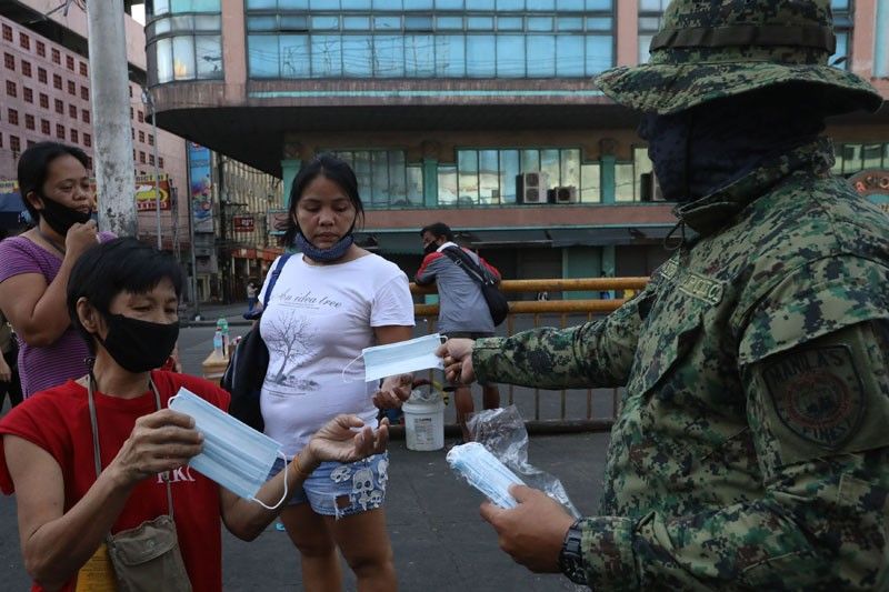 Pagsusuot ng face mask mandatory na sa Luzon