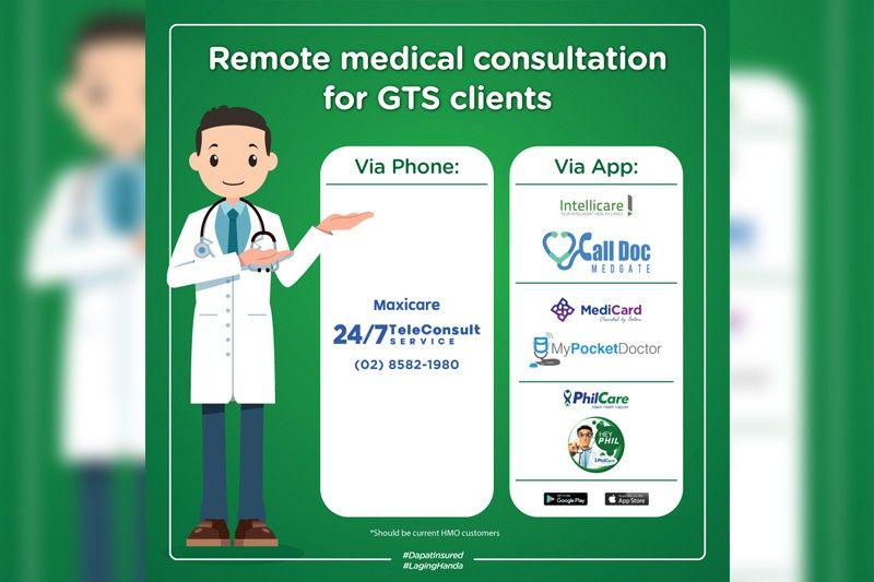 GTS offers 24/7 remote medical consultations for HMO clients