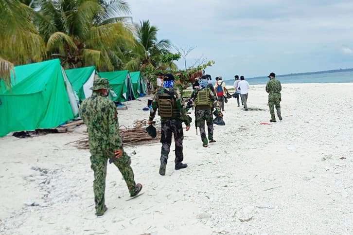 Former Abu Sayyaf members help guard quarantine checkpoints