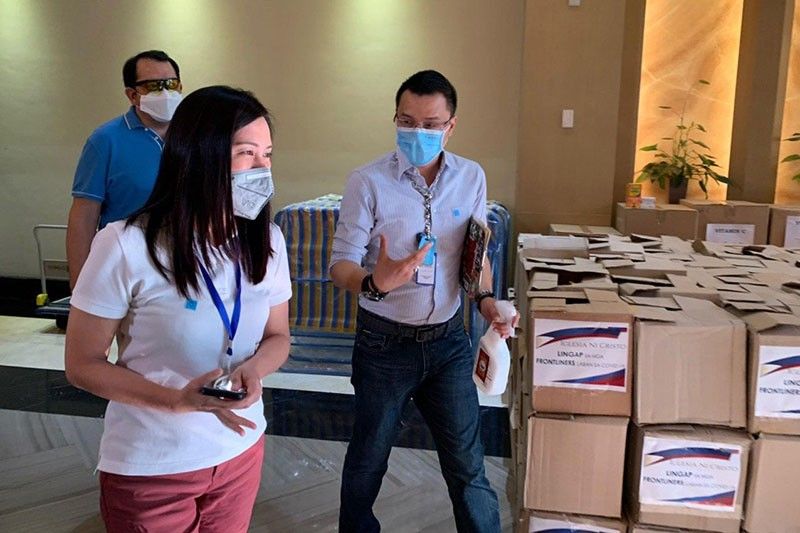 INC nag-donate ng P10 milyong halaga ng protective equipment at supplies sa Quezon City hospitals