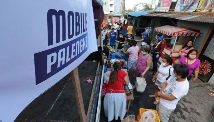 Mga baligyaon sa mobile market mahurot dayon