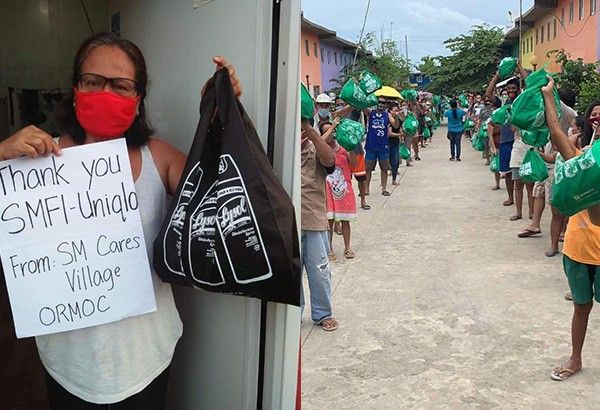SM, Uniqlo donate groceries to Yolanda victims amid COVID-19 crisis