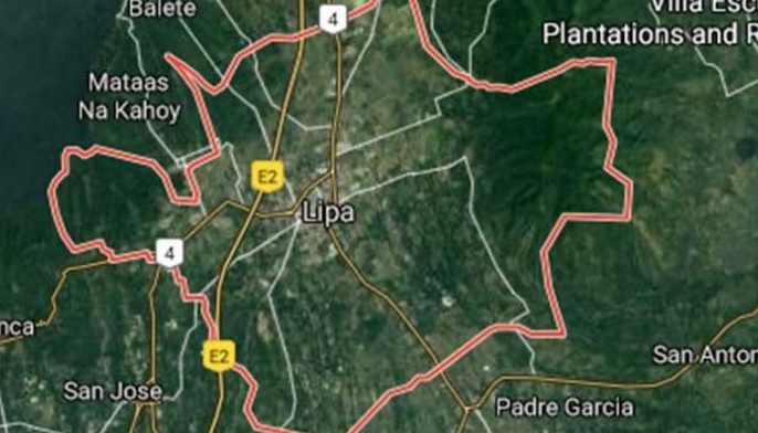 Tangway Lipa City Map Three More Covid-19 Cases In Lipa City | Philstar.com