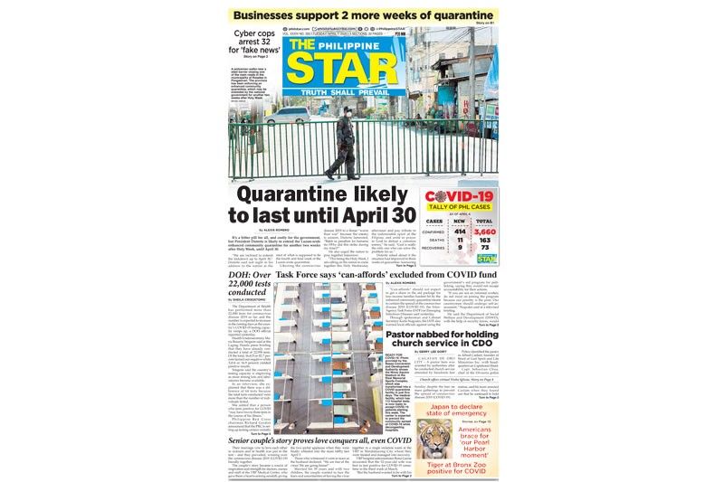 The STAR Cover (April 7, 2020)