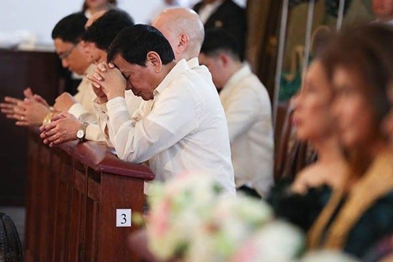 Duterte in Manila for Holy Week