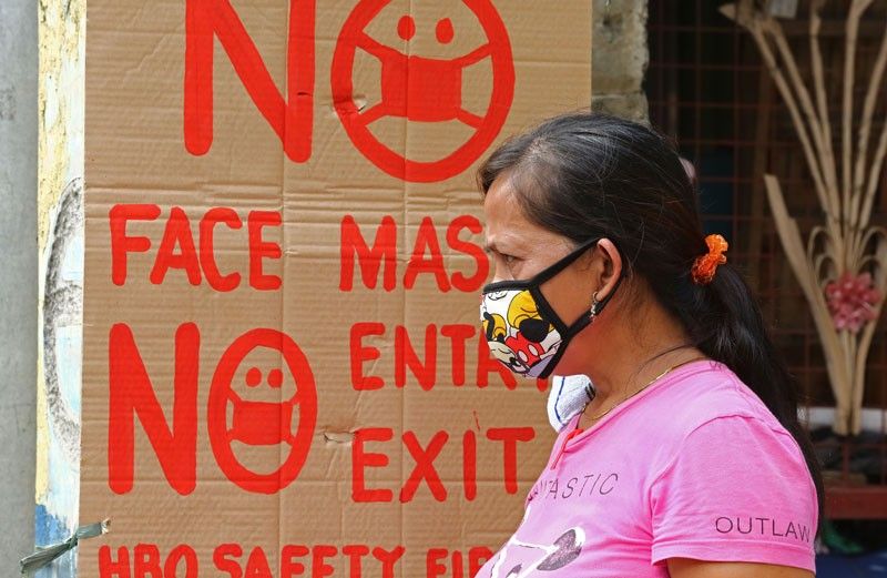 P5k multa,1 linggong kulong sa hindi magsusuot ng face mask