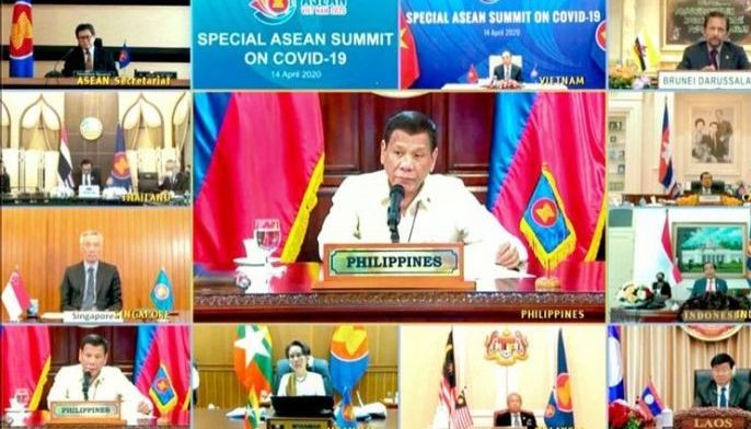ASEAN leaders hold tele-summit on COVID-19