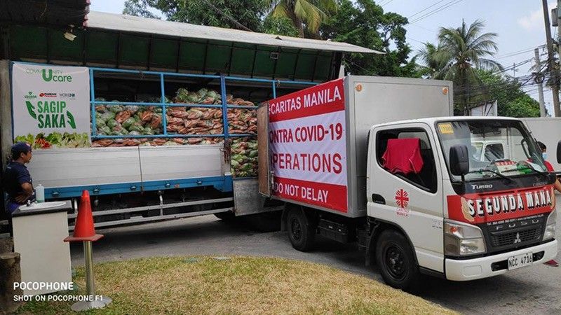 Benguet farmers transport 25 tons of produce for indigent families of Manila