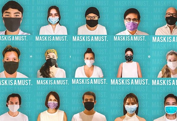 ABS-CBN stars promote importance of wearing face masks amid COVID-19 pandemic