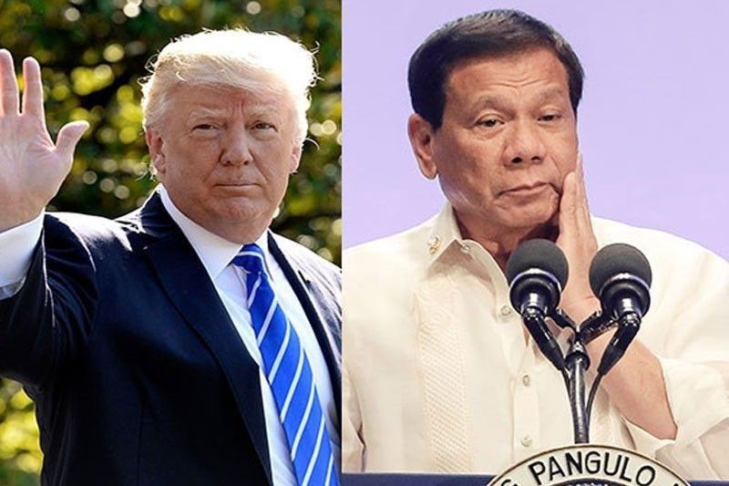 Trump calls up pal Duterte