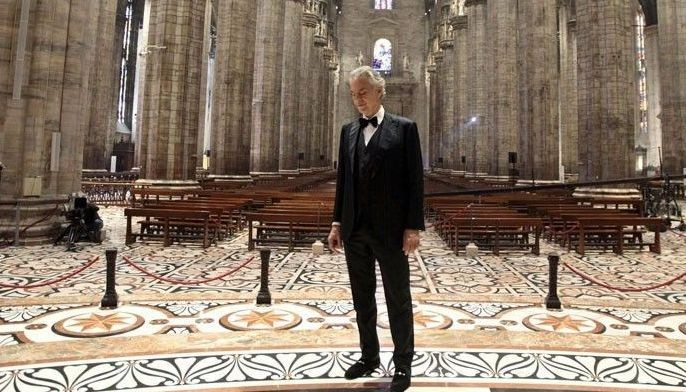 Bocelli&rsquo;s music for hope & healing