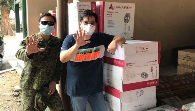 Hanabishi donates to PGH, ABS-CBN's relief efforts