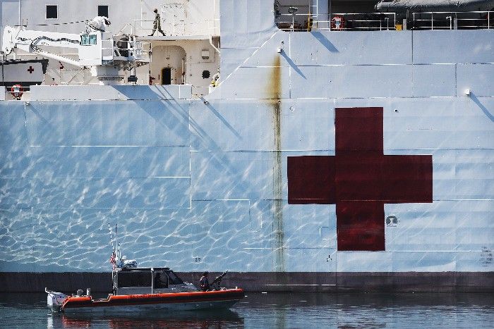 USNS Mercy Navy hospital ship