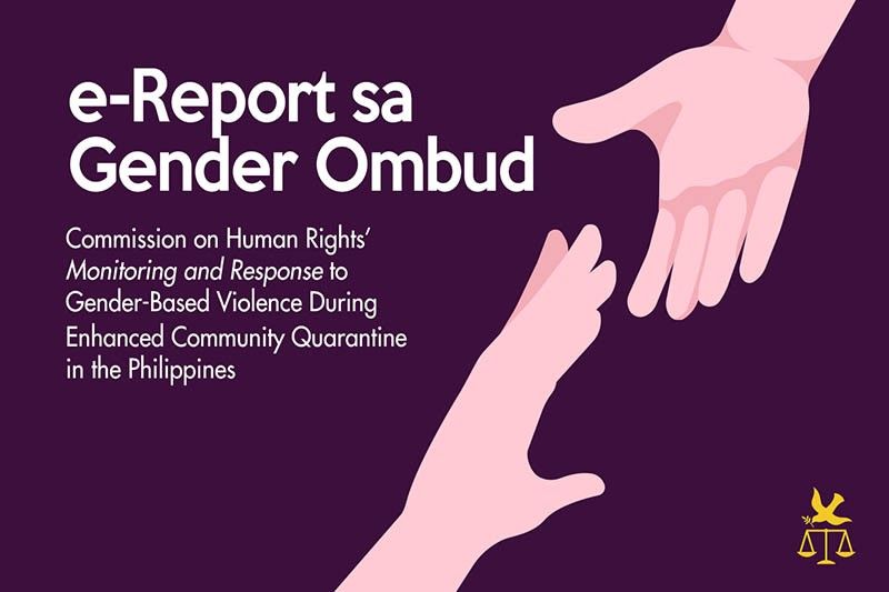 CHR launches online reporting platform for gender-based violence during virus lockdown