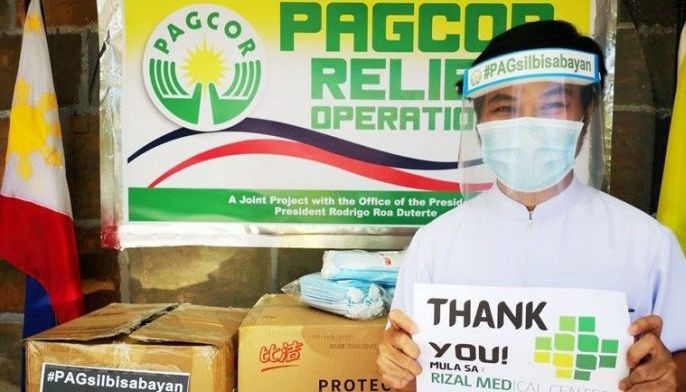 Pagcor distributes PPE to public hospitals