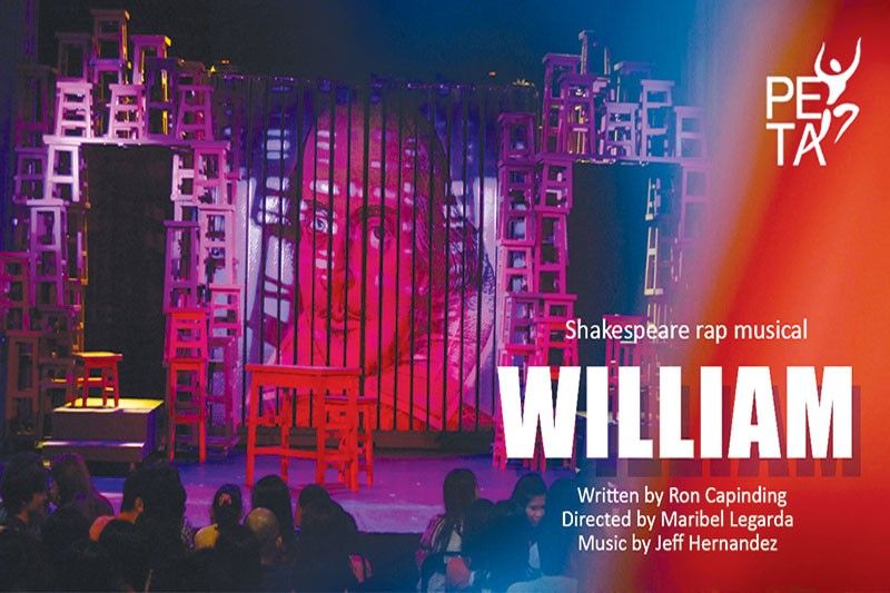 Shakespeare Rap Musical na William ng PETA mapapanood na sa YT