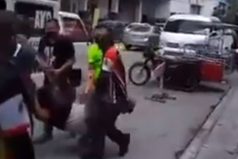 Quezon City enforcers to withdraw rap vs 'ECQ violator' they beat with sticks