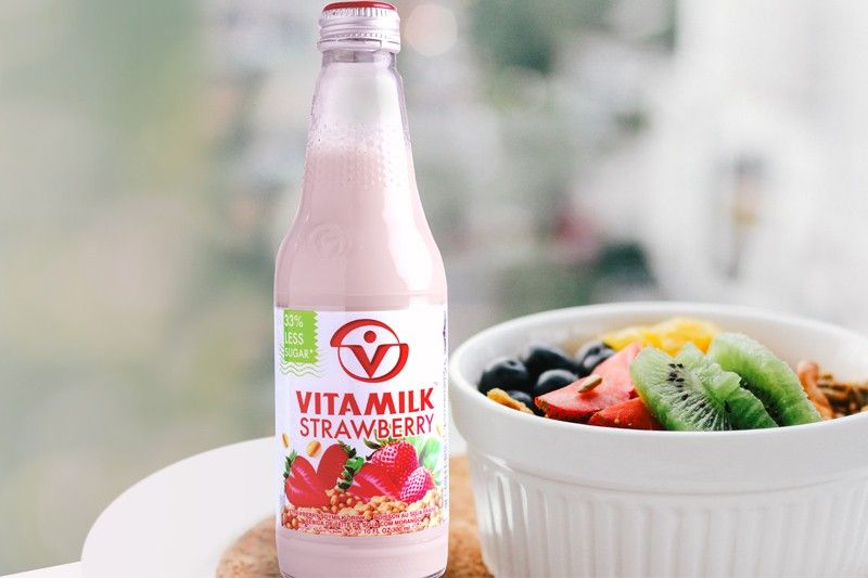 Satisfy strawberry cravings with Vitamilkâs new drink