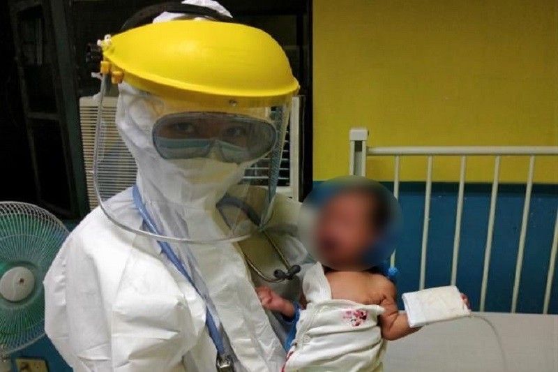 16-day-old baby boy, pinakabatang COVID-19 survivor sa Pilipinas