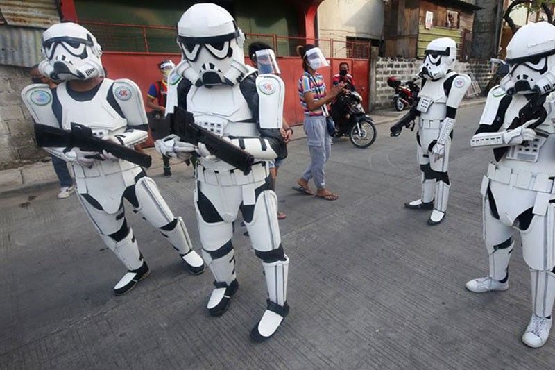 â��Stormtroopersâ�� invade Malabon