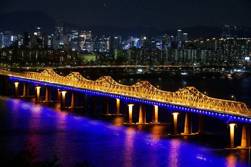 Seoul's Blue Light Campaign