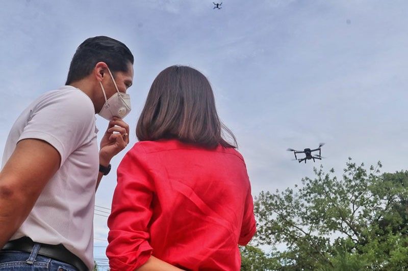 Liloan uses drones to fight COVID-19