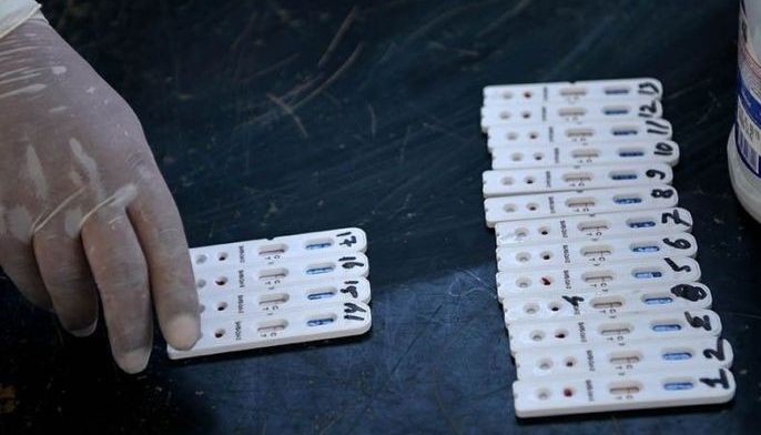 Mass rapid test sa Cebu City gisibog