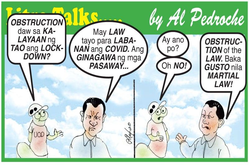 obstruction of view law