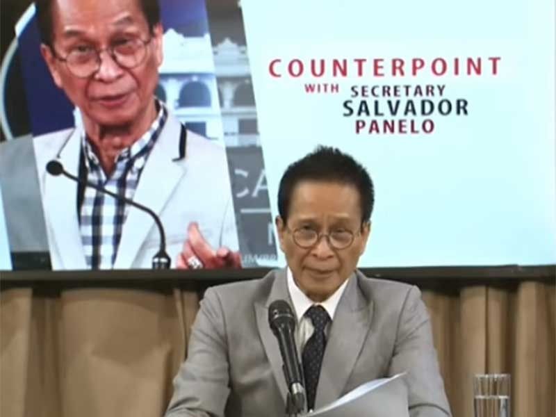 Palace distances itself from Panelo's 'virus invasion' idea