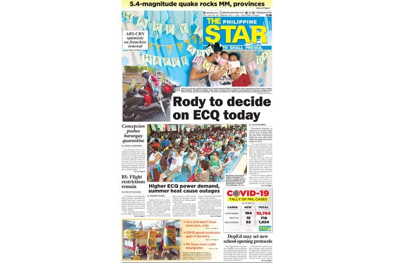 The STAR Cover (May 11, 2020)