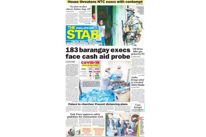 The STAR Cover (May 12, 2020)