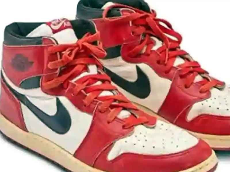 Game-worn Air Jordan sneakers sell for record-breaking $560,000