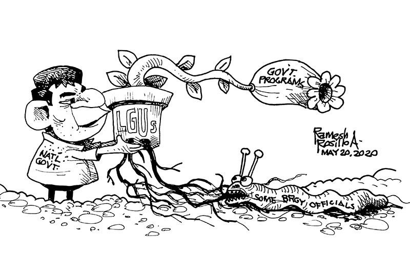 EDITORIAL - Donâ��t stop going after erring barangay officials
