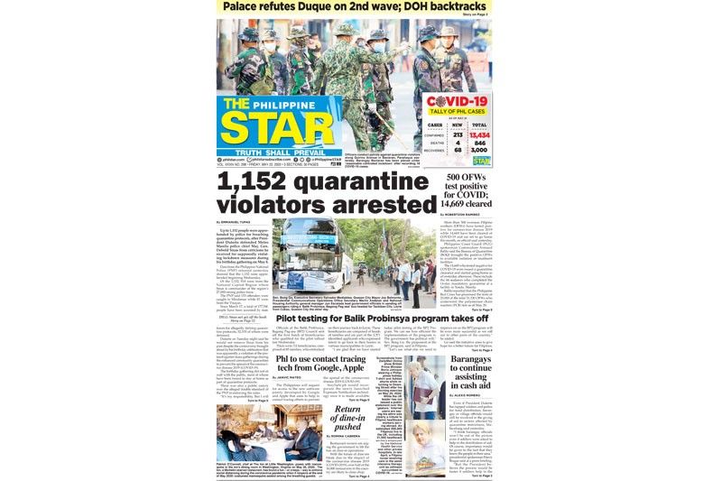 The STAR Cover (May 22, 2020)