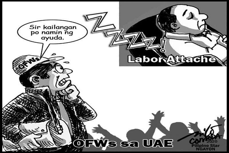 EDITORYAL - Labor AttachÃ© sa UAE, natutulog?