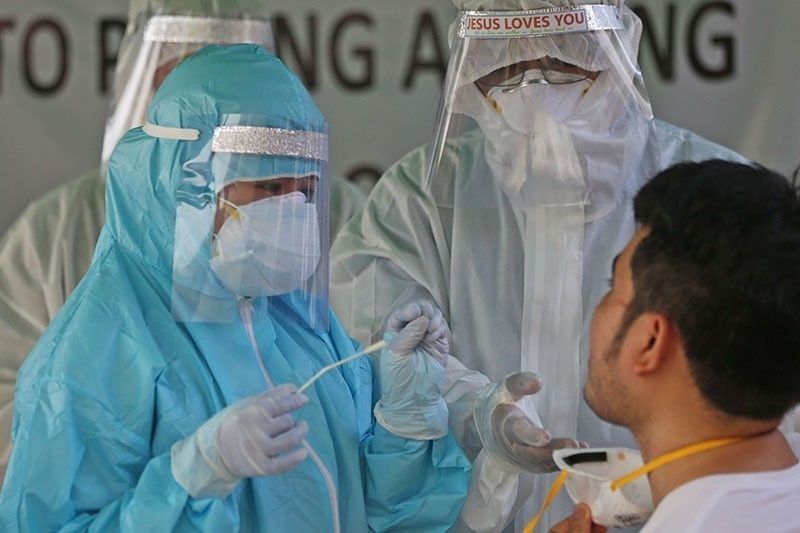 Palace says target capacity of 30,000 daily coronavirus tests met